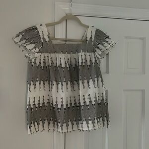 Bonppint textured top, size S